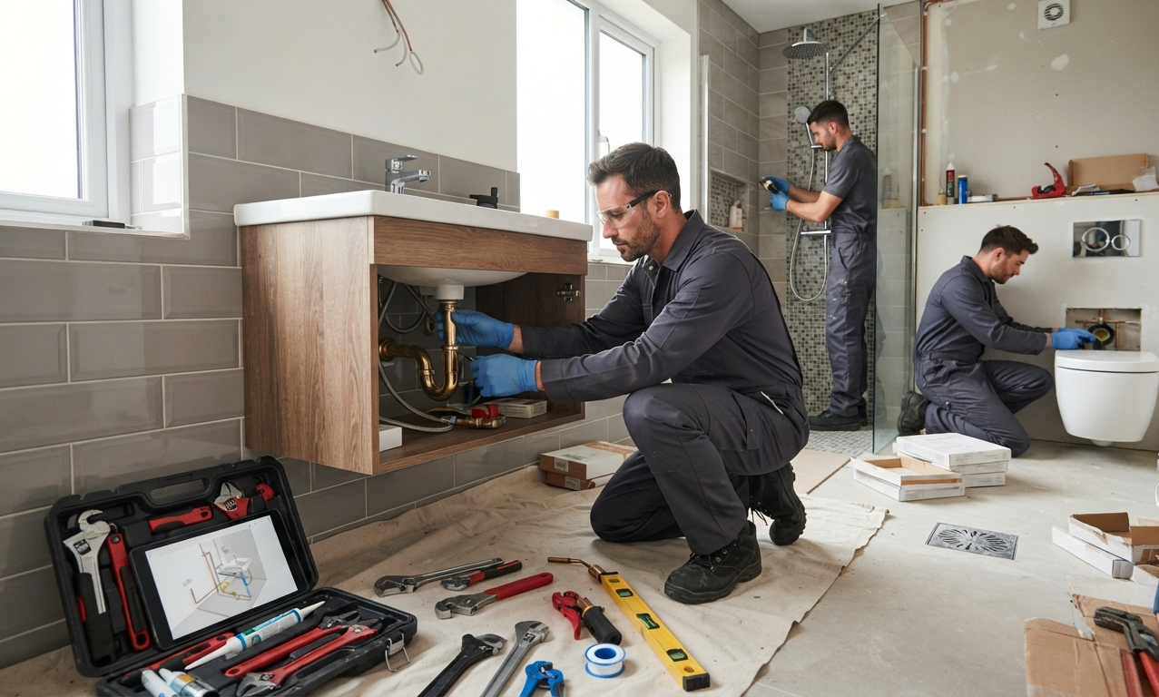 Bathroom plumbing Abu Dhabi