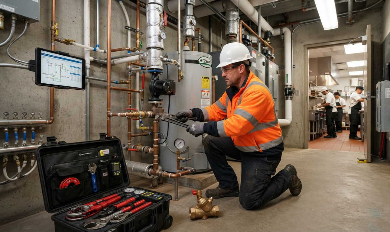 Commercial plumber Abu Dhabi